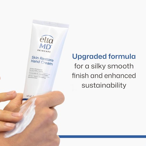 EltaMD Skin Restore Hand Cream - Hydrating Formula for Dry Skin | 3 oz Moisturizer