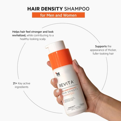 DS Labs Revita Shampoo - Scalp Refreshing Cleanse for Fuller, Volumized Hair | Sulfate-Free, 100 mL