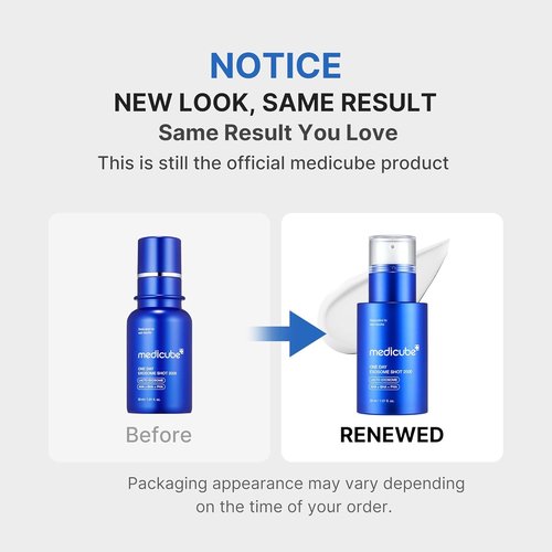 Medicube Exosome Shot Facial Serum - 7,500 PPM Liquid Skin Booster for Pore Care & Texture | 1.01 fl. oz