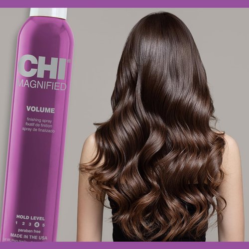 CHI Magnified Volume Finishing Hair Spray - Boost Volume & Shine | 12 Oz for Maximum Fullness