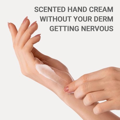 DincherBel Hand Cream Set - Refreshing Formula with Niacinamide & Vitamin C | Light Rose & Ginger Sugar Scent, 2.33 oz Each
