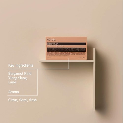 Aesop Refresh Body Cleansing Slab - Non-Drying Gentle Bar Soap with Botanical Oils | 10.9oz / 310g