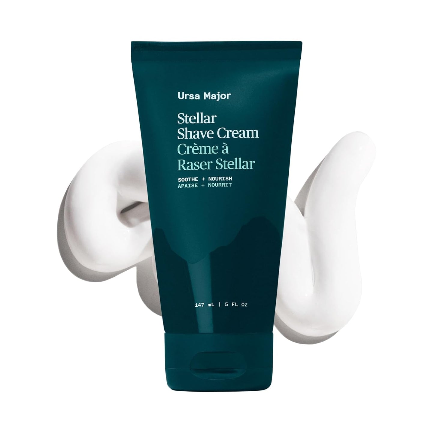 Ursa Major Natural Shave Cream - Non-Irritating, Vegan & Cruelty-Free Formula | 5 Ounces