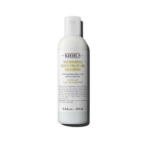 Kiehl's Nourishing Olive Fruit Oil Shampoo - Moisturizing Formula for Dry & Damaged Hair, Soft & Shiny Finish
