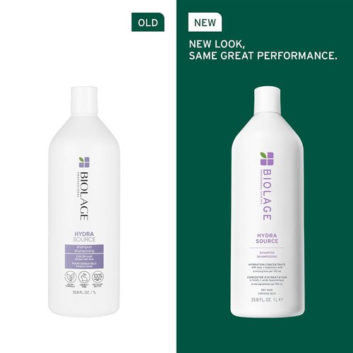 Biolage Hydra Source Shampoo & Conditioning Balm Set - Deep Hydration for Dry Hair | Vegan & Paraben-Free