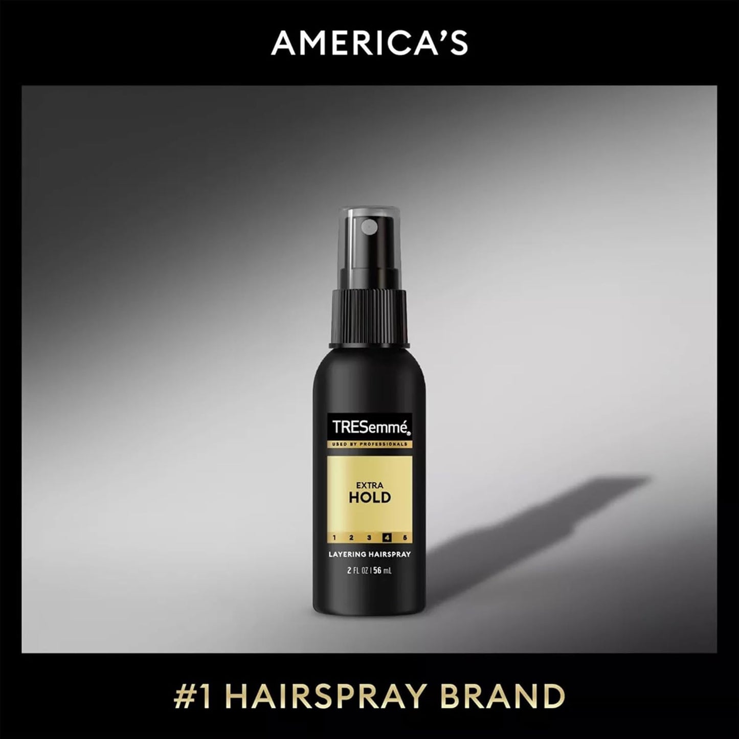 TRESemmé Extra Hold Travel Hairspray | Non-Aerosol Anti-Frizz Formula - 6-Pack, 2 Oz Each
