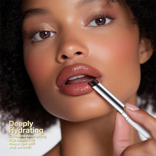 Honey Butter Lipstick - Tinted Lip Balm & Moisturizing Plumper for Women | Vegan Hydrating Lip Gloss - 2Pc Black