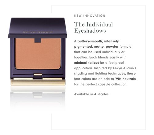 Kevyn Aucoin Individual Eyeshadow - Carmel | Warm Brown Shade for Stunning Eye Looks