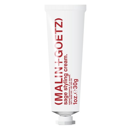 MALIN+GOETZ Sage Styling Cream - Flexible Hold for All Hair Types | Adds Shine, Definition + Volume | Tames Frizz | Cruelty-Free (1 Fl Oz / 4 Fl Oz)