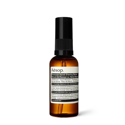 Aesop Moroccan Neroli Shaving Serum - Razor Bump Treatment | Calms & Softens Skin | 60 mL / 2 oz