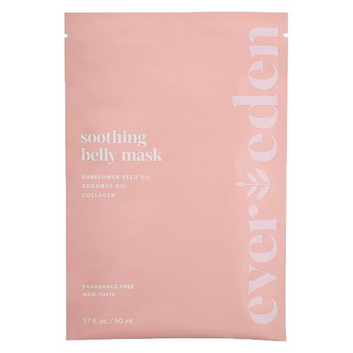 Evereden Soothing Belly Mask for Stretch Marks - Non-Toxic, Fragrance-Free | One Size | Clean Pregnancy Skincare