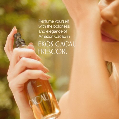 Natura Ekos Body Mist | Cacau Frescor Eau de Toilette - Long-Lasting Fragrance with Orange, Gardenia & Chocolate - 150 ml Women's Perfume