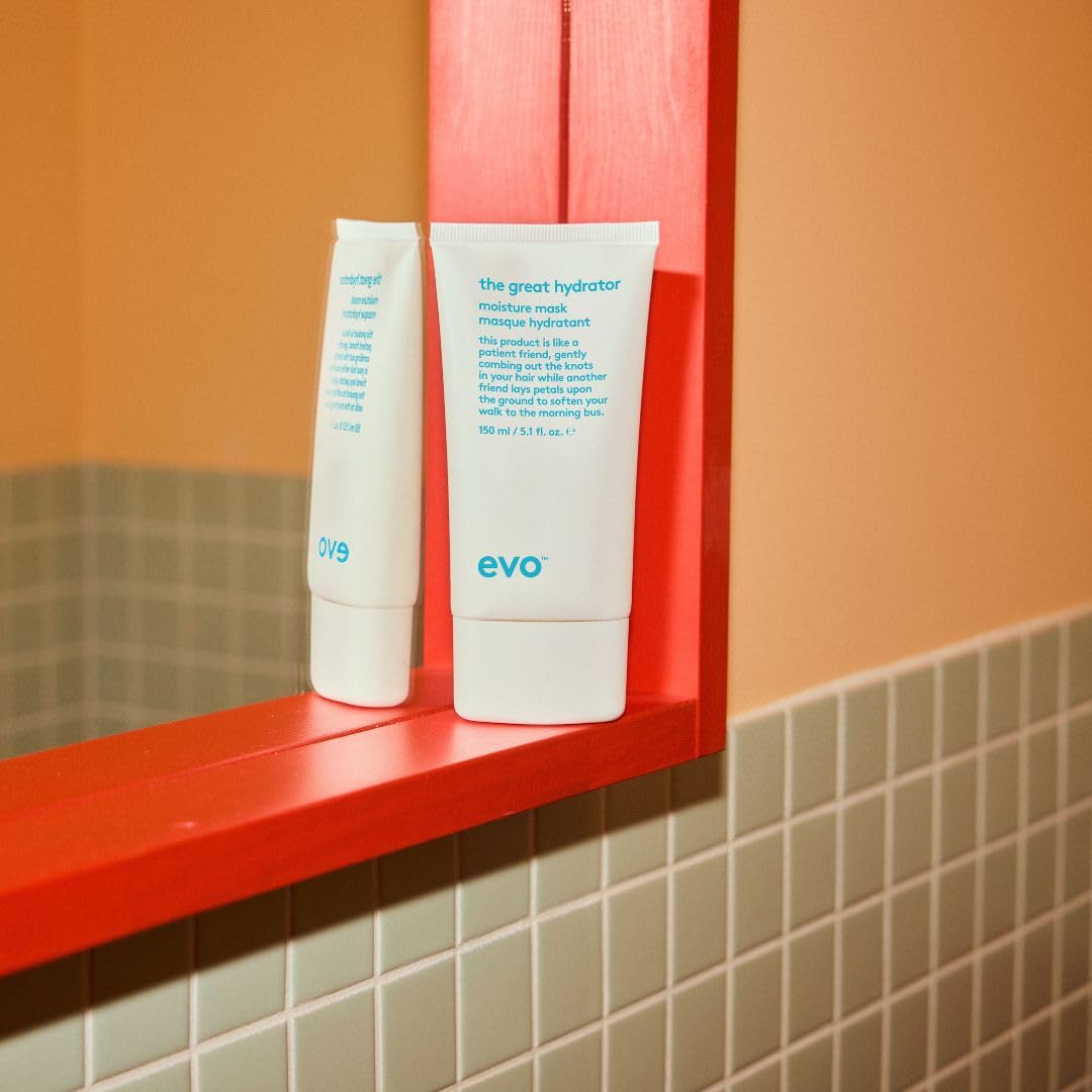 Evo The Great Hydrator Hair Mask - Nourishing Moisture Treatment for Soft, Shiny, Dry Hair
