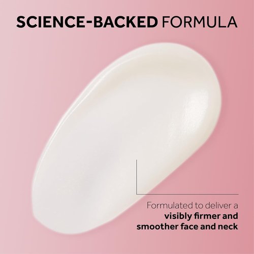 No7 Restore & Renew Multi-Action Face & Neck Serum - Anti-Aging Deep Wrinkle Repair with Collagen & Hibiscus Peptides (2.5 Fl Oz)