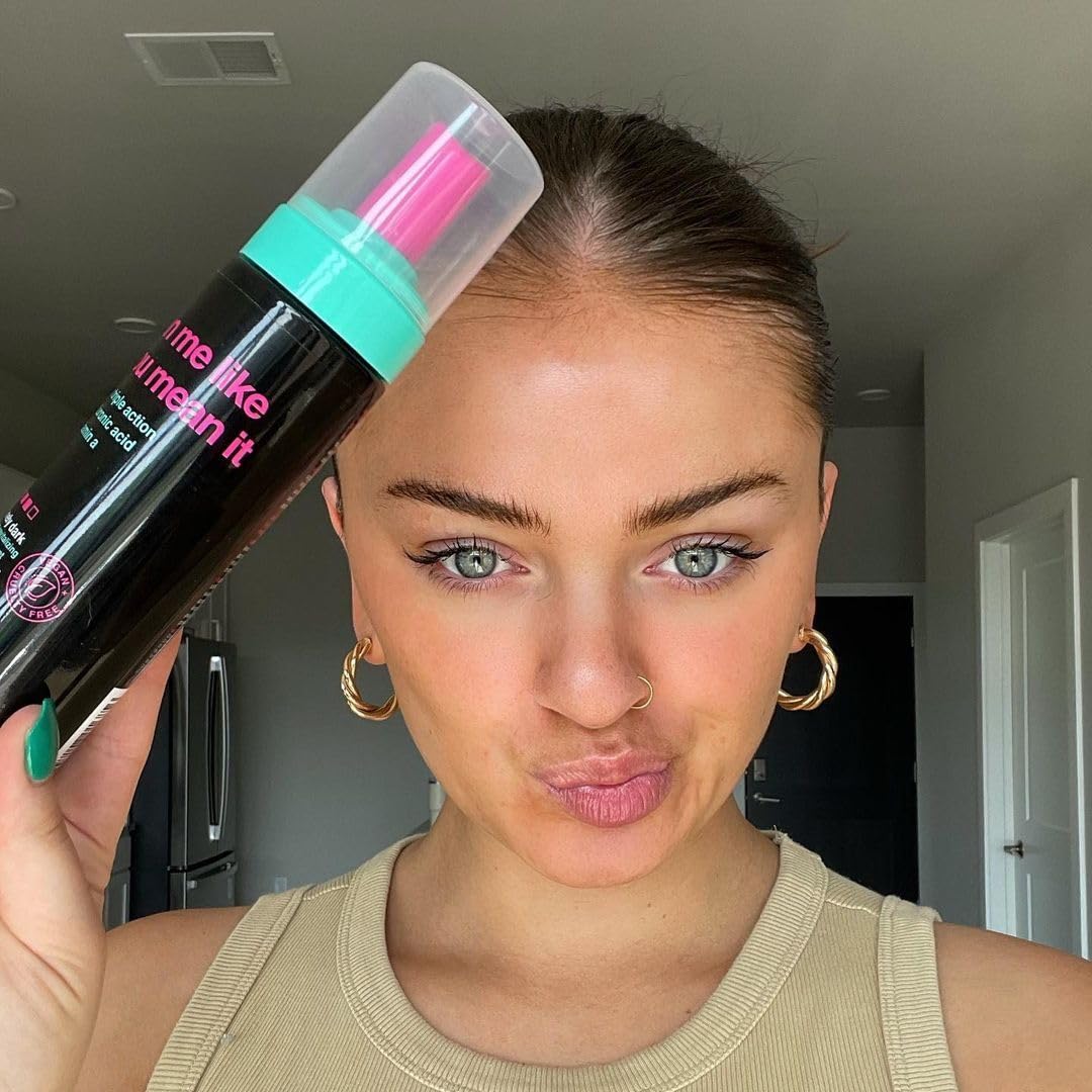 b.tan Dark Self Tanner | Tan Me Like You Mean It - Fast, 1 Hour Express Sunless Tanner Mousse, No Gimmicks, No Fake Tan Smell, No Added Nasties, Vegan, Cruelty & Paraben Free, 6.7 Fl Oz