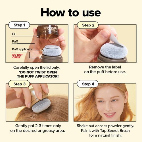 I DEW CARE Biotin Clarifying Dry Shampoo - Strengthening & Volumizing Powder | Travel Size 0.26 Oz