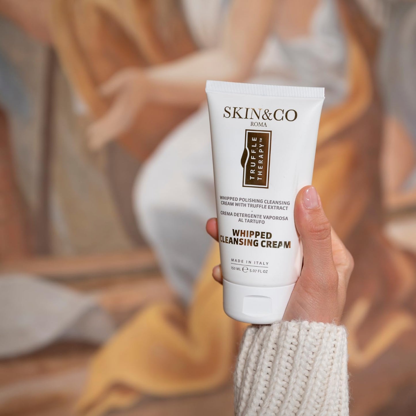 SKIN&CO Roma Whipped Cleansing Cream - Truffle Therapy for Deep Hydration & Nourishment