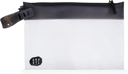 Gravel The Pouch - TSA Approved Clear Travel Toiletry Bag | Quart Size for Men & Women