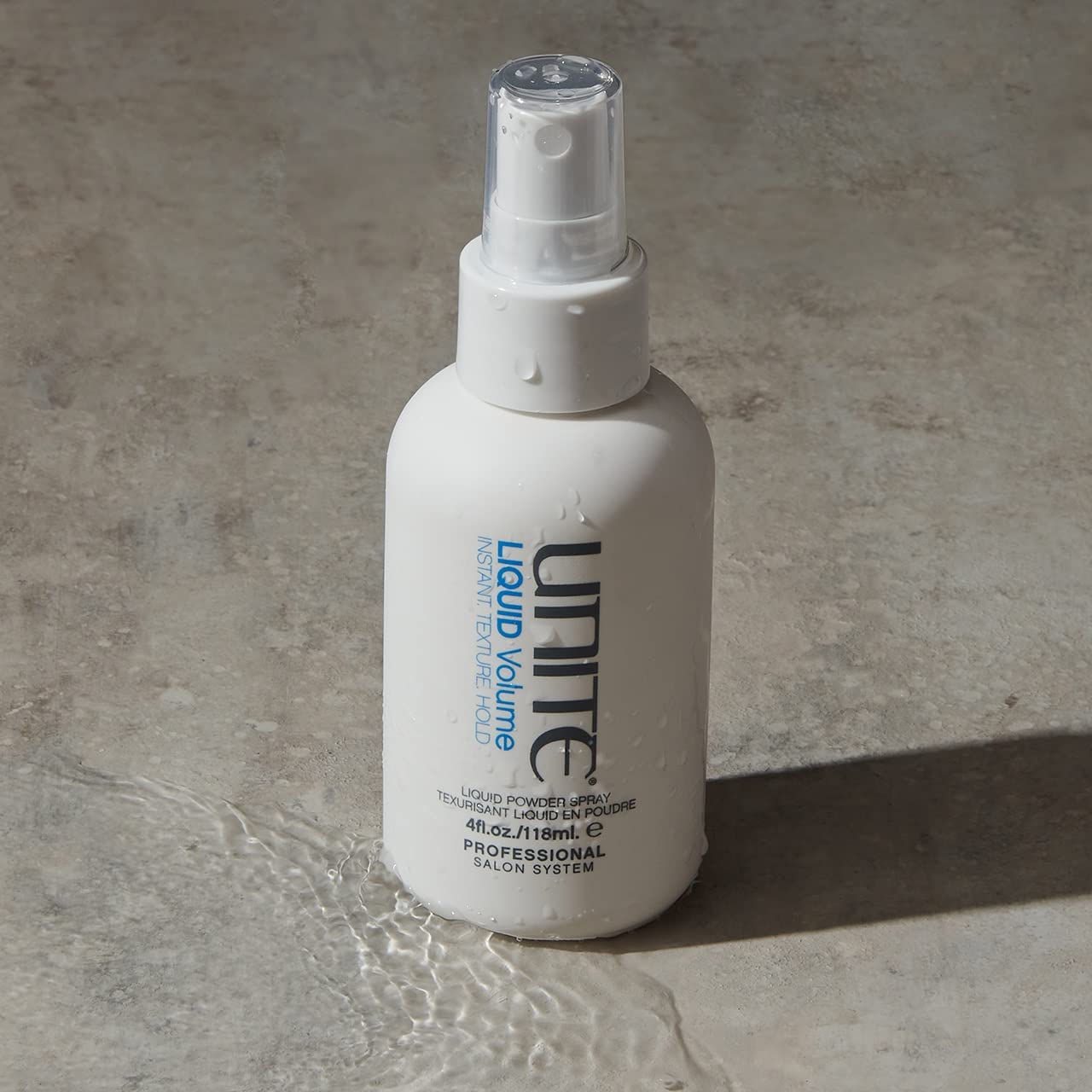 UNITE Hair Liquid Volume Spray - Wet-to-Dry Texturizing for Weightless Body & Matte Finish - 4 Fl Oz