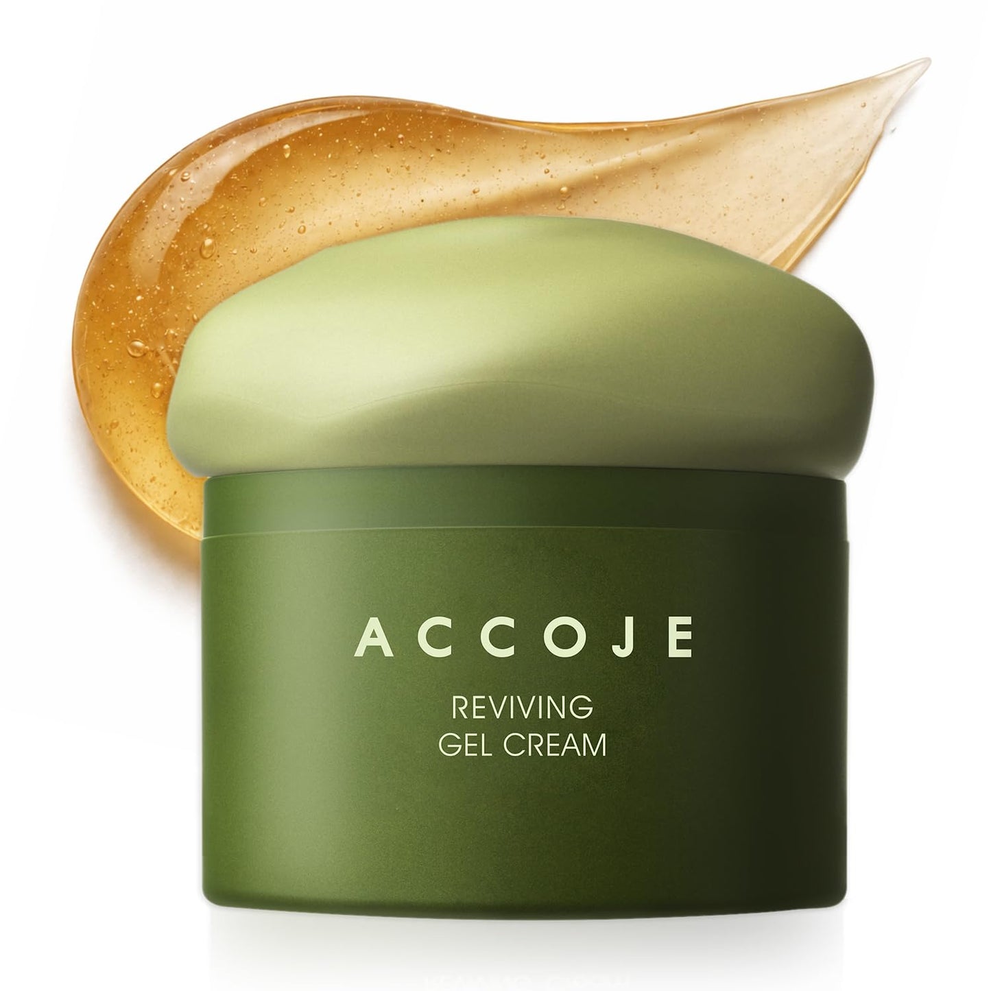 ACCOJE Reviving Gel Cream - Hydrating Moisturizer for Sensitive Skin | Soothes Redness with Jeju Extracts, 1.69 fl oz