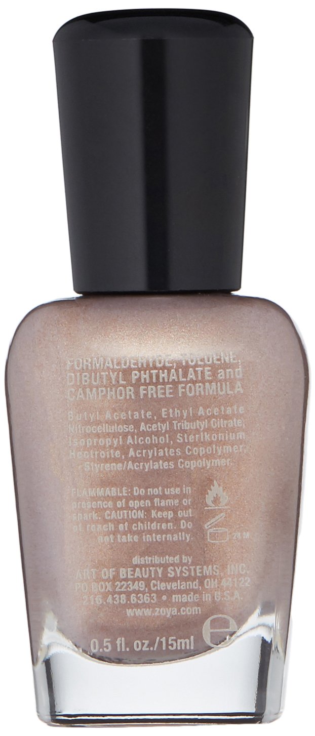 ZOYA Nail Polish - Elegant Nude & Beige Shades for Stunning Manicures - 0.5 fl oz