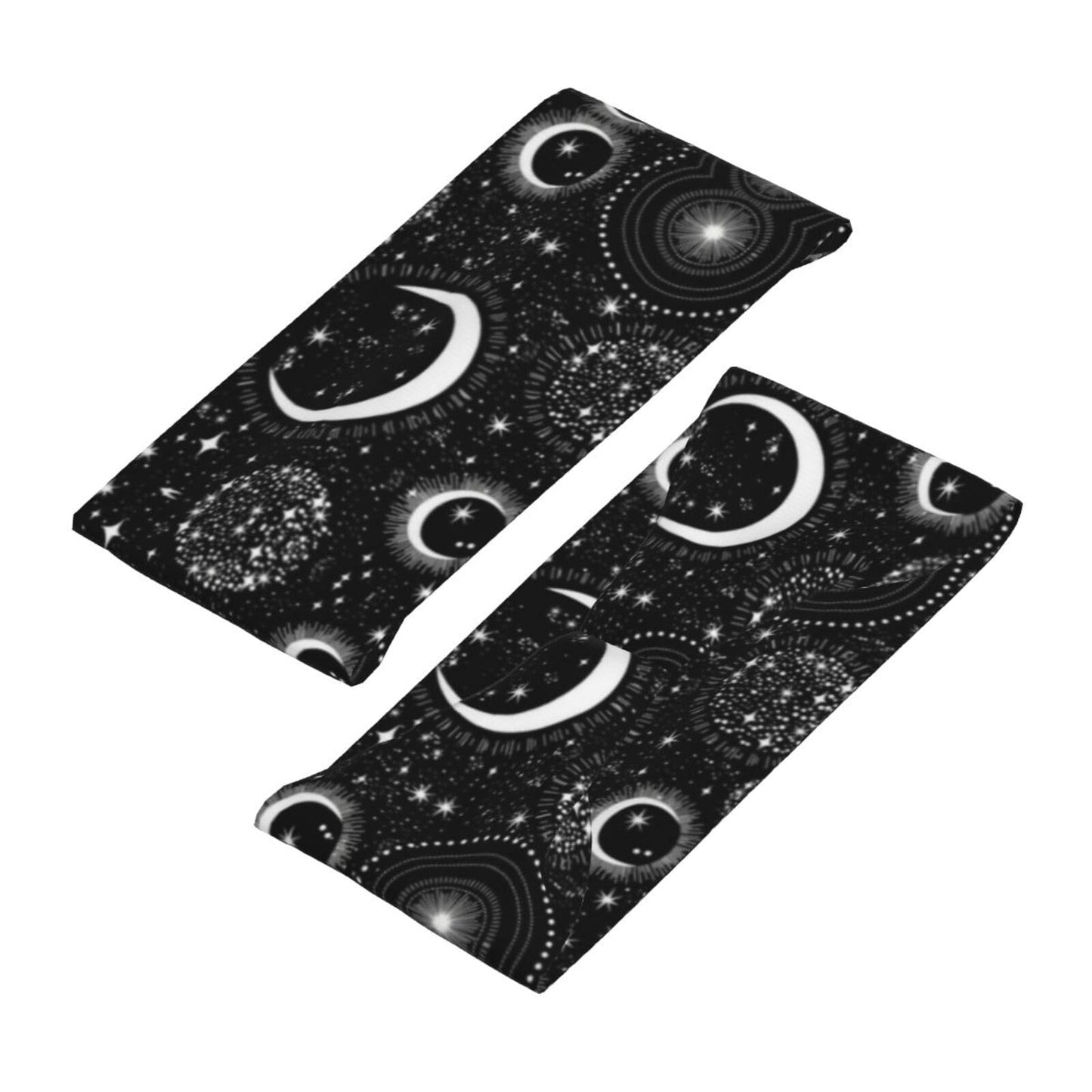 Gothic Goth Bat Headbands Stars Moon Sweatband Fashion Summer Hair Bands for Tennis,Basketball,Running,Gym,Working Out