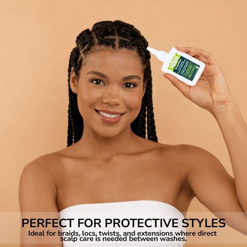 Canviiy ScalpBliss Itch-Calming Serum, Long-Lasting Soothing Scalp Moisturizer for Dry itchy Scalp, Enriched with Aloe Vera, Witch Hazel, Manuka Honey and Peppermint Oil (Natural Based)