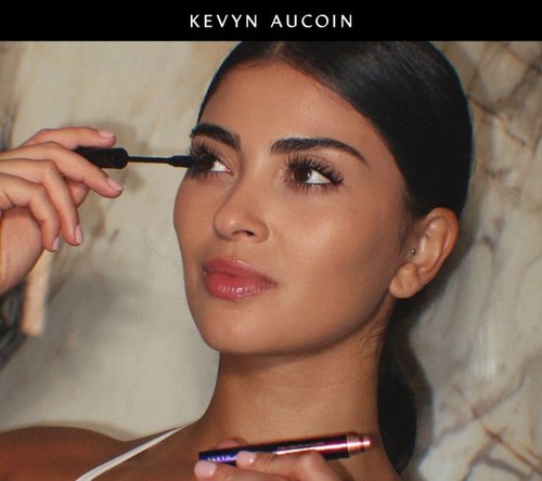 Kevyn Aucoin Curling Mascara - Black | Volume-Enhancing, Clump-Free Formula | Easy Water Removal, 0.18 oz
