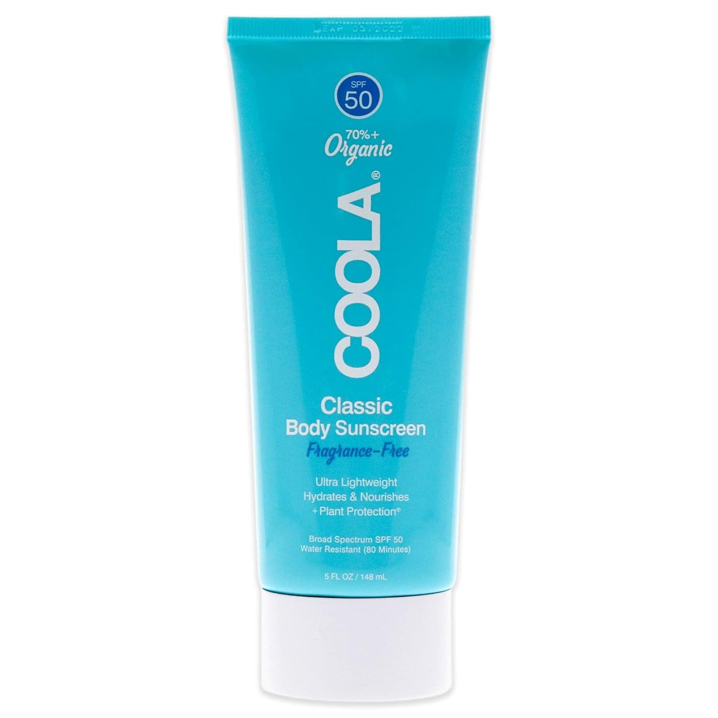 COOLA Organic Sunscreen SPF 50 - Dermatologist Tested Body Lotion for Daily Protection | 5 Fl Oz, Vegan & Gluten Free