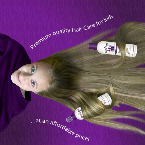 Fairy Tales Daily Cleanse Kids Shampoo - Gentle, Tangle-Free, Moisturizing Formula | Paraben-Free, 12 oz.