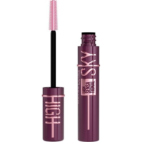 Maybelline Lash Sensational Sky High Mascara - Volumizing & Lengthening Formula in Burgundy Haze, 1 Count
