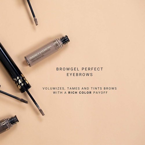 Idun Minerals Perfect Eyebrows Gel - 301 Light for Women | 0.19 oz Eyebrow Enhancer