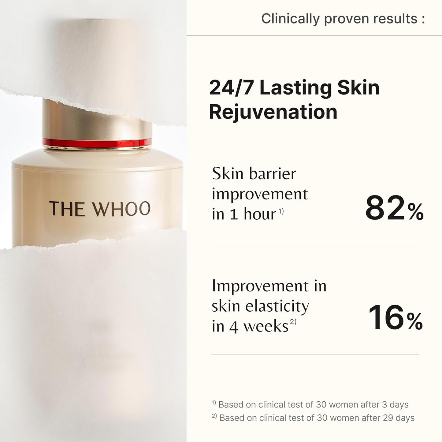 The Whoo Bichup Ultimate Recovery Youth Serum - Intensive Anti-Aging Skincare with NAD+ & Ceramide for Wrinkles | Day & Night Firming Treatment
