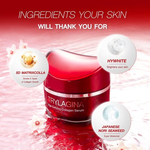 Regine Switzerland 12X Age-Defying Collagen Serum - Anti-Aging Hydration & Brightening | 1.05oz
