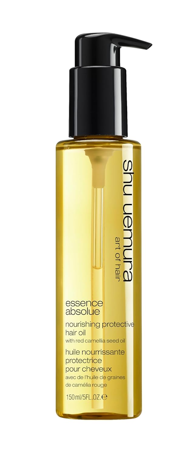 Shu Uemura Art of Hair Essence Absolue Nourishing Hair Oil - Lightweight, Hydrating & Frizz-Reducing with Japanese Camellia Oil