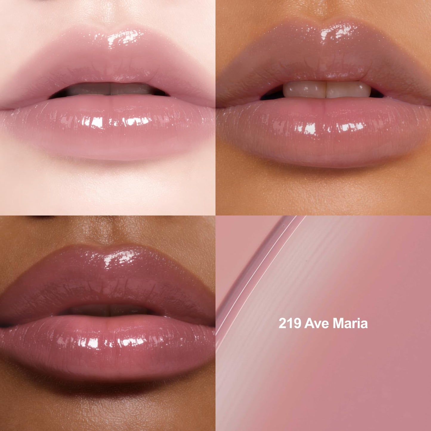 DINTO Blur-Glowy Lip Tint - Hydrating, Long-Lasting Glossy Finish | Lightweight, Non-Sticky, Vegan, 0.11 fl. oz.
