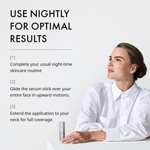 Depology Bakuchiol Smoothing Serum Stick - Hydrating Facial Balm for Wrinkles & Fine Lines