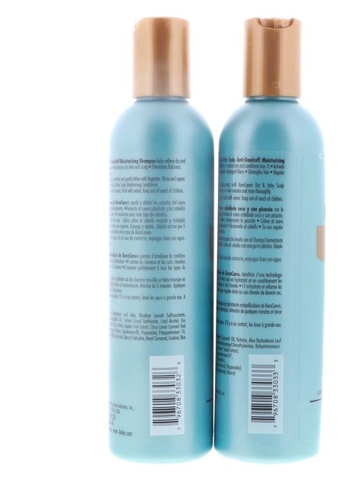 Avlon Keracare Dry Itchy Scalp Shampoo & Conditioner Set | Soothes & Nourishes Scalp