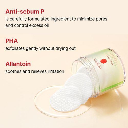 Cell Fusion C Pore Tox Pads - Pore Tightening Toner for Smoother Skin Texture | 60 Pads with PHA