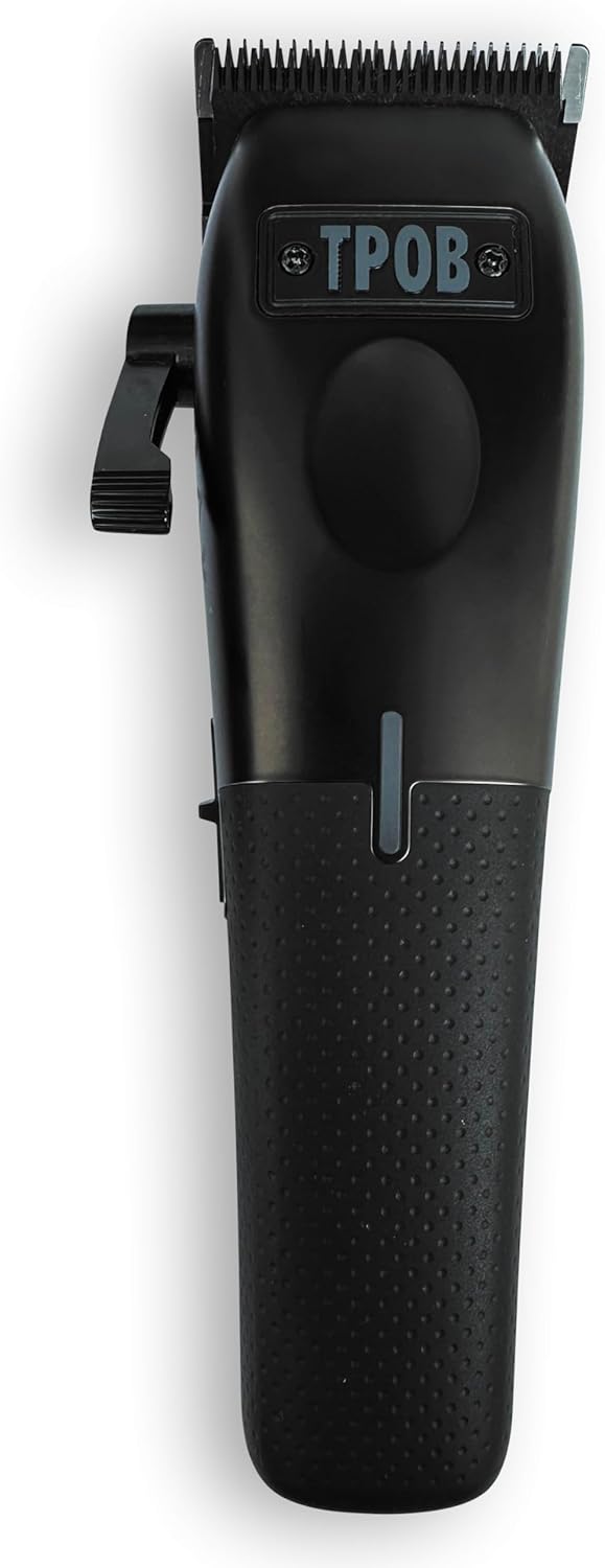 TPOB Barber Hair Clippers for Men - 7500 RPM Performance with Rubber Grips | Black/Green/Pink