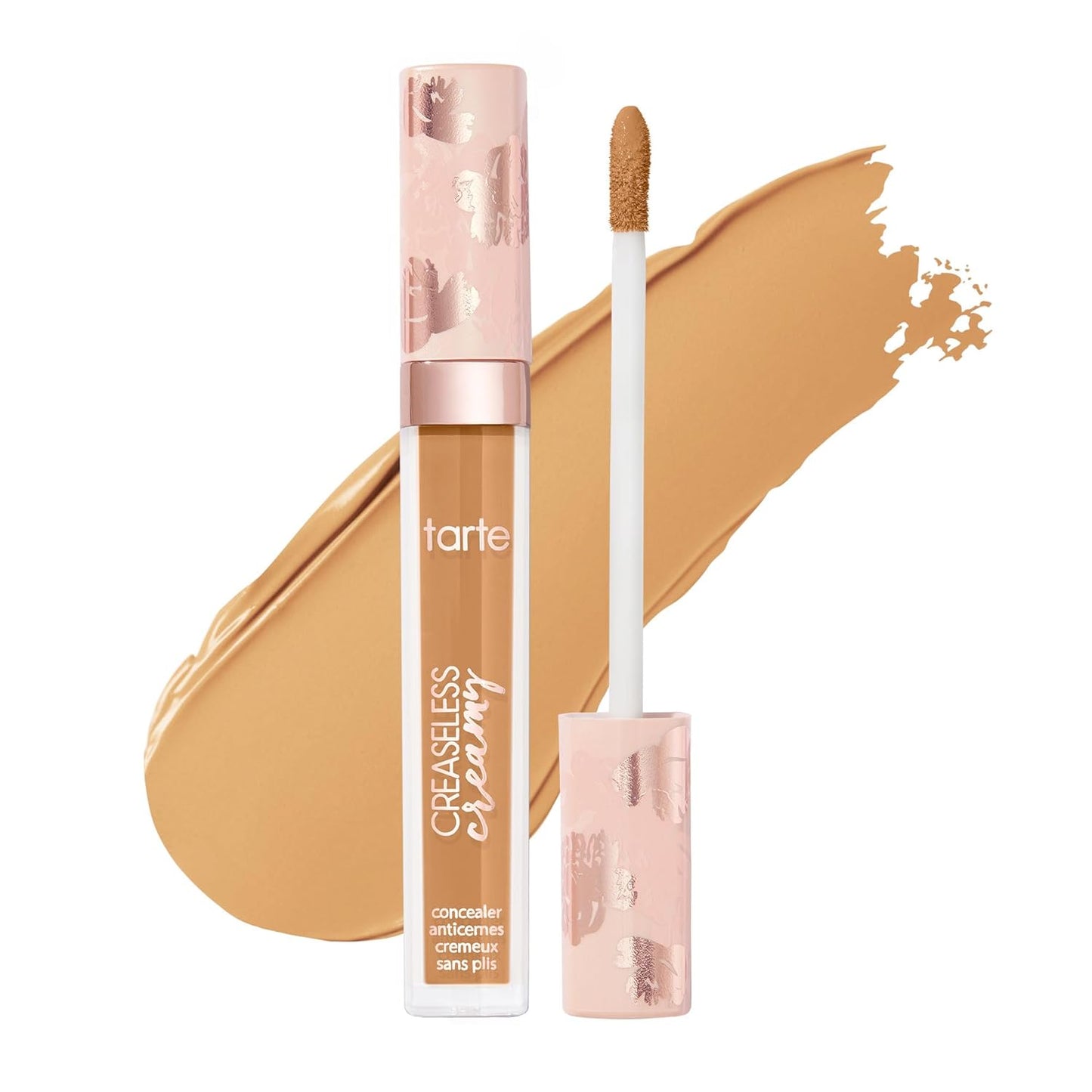 Tarte Creaseless Creamy Concealer - Full-Coverage, Waterproof Formula with Vitamin E & Niacinamide | Hydrating for Dark Circles & Blemishes