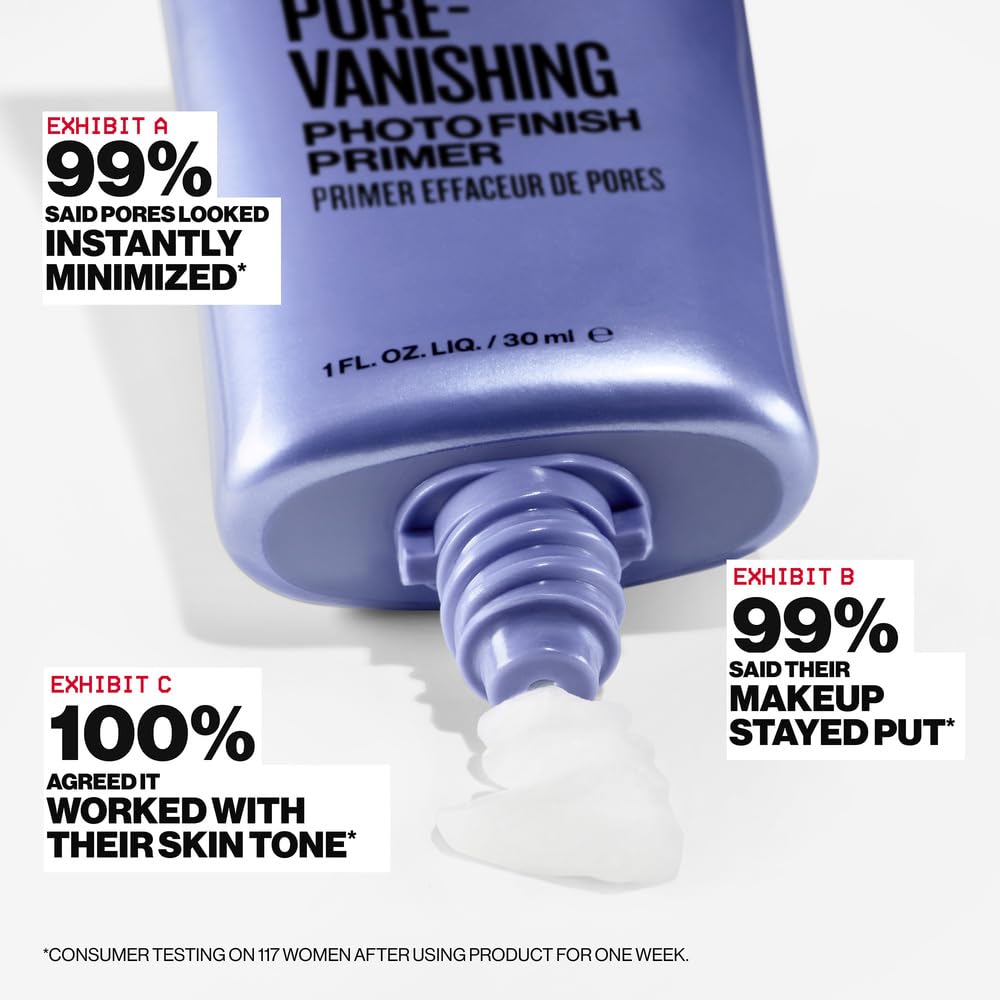 Smashbox Photo Finish Primer Set - Smooth & Blur Skin + Minimize Pores | Travel Size 0.34 Fl Oz Each