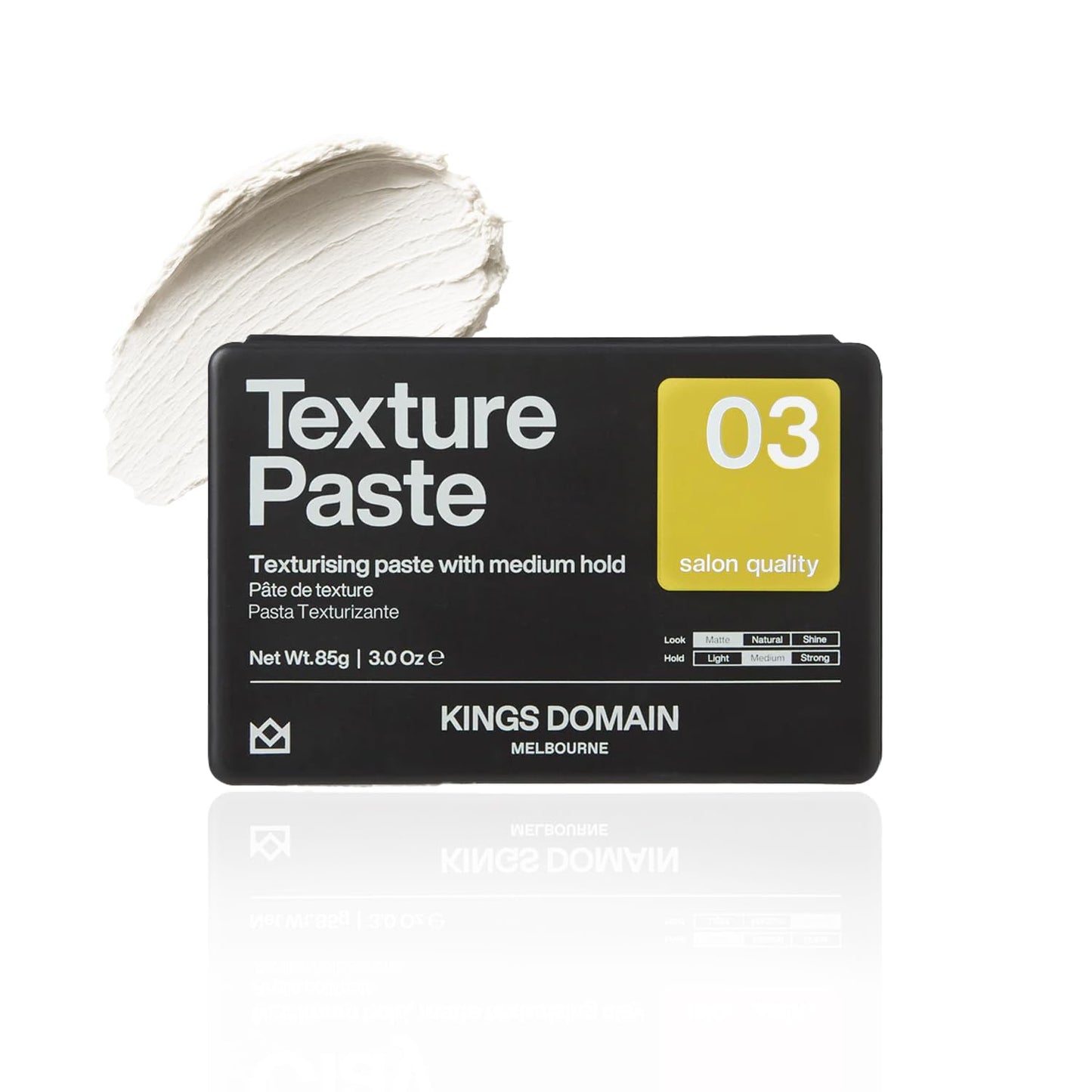 Texture Paste - Matte Styling Cream for Men | Medium Hold & Natural Movement | 3oz Professional Grade