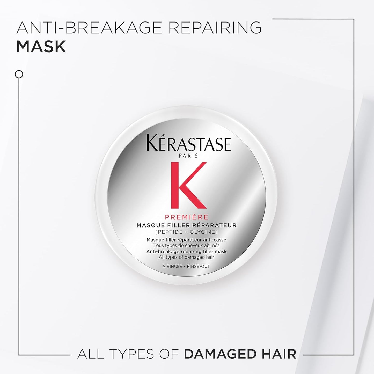 Kerastase Anti-Breakage Mask - Repairs Damaged Hair & Strengthens Bonds, 2.5 Fl Oz