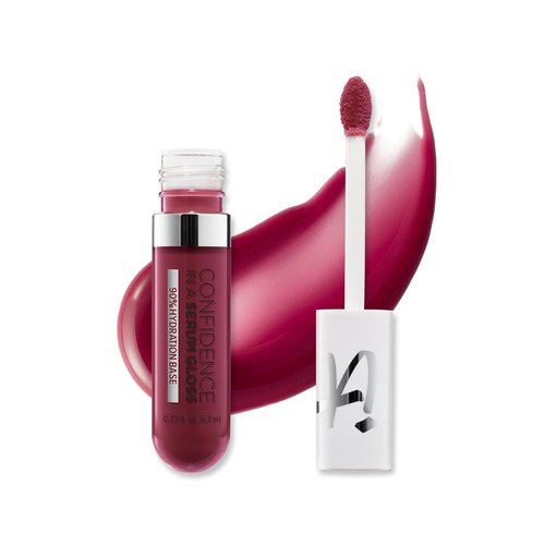 IT Cosmetics Confidence in a Serum Lip Gloss - 8HR Hydration with Hyaluronic Acid & Vitamin E - High Shine Finish - 0.22 fl. Oz
