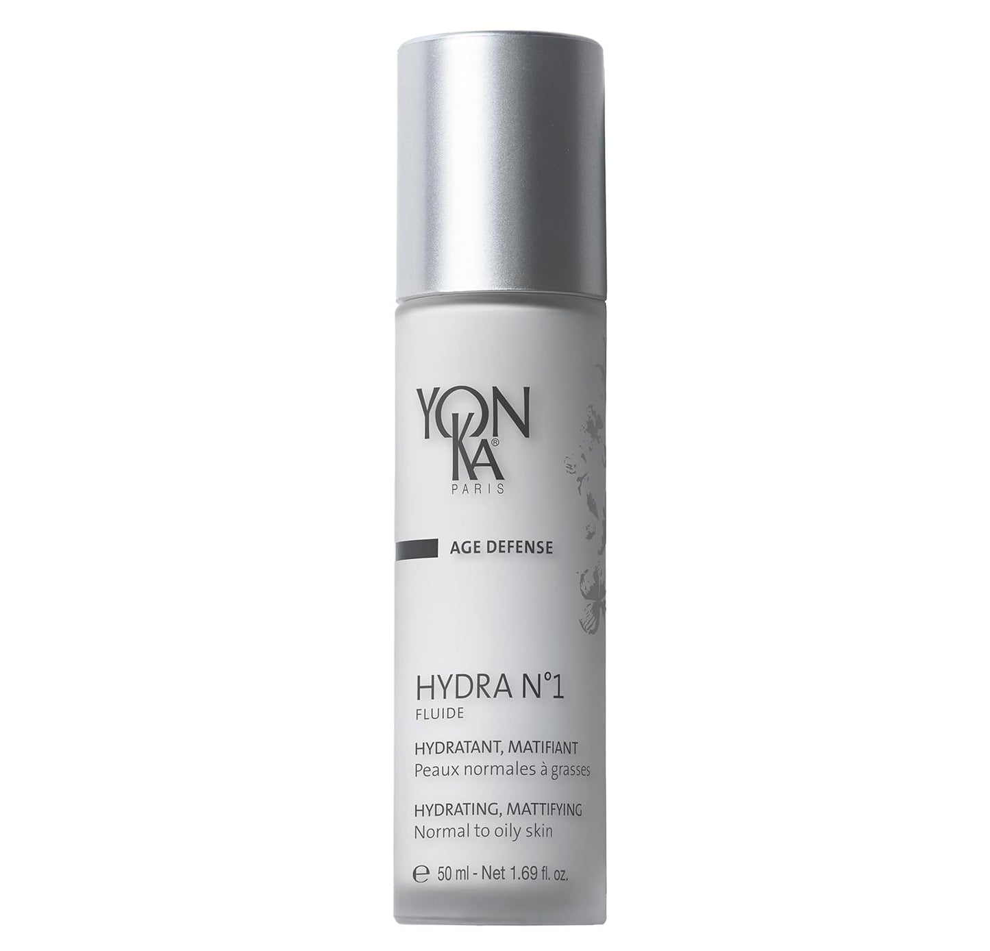 Yon-Ka Hydra No.1 Fluide - Lightweight Age Defense Moisturizer with Hyaluronic Acid | 1.69 fl oz | Paraben-Free for Normal & Oily Skin