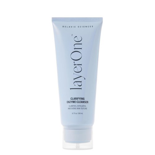 LayerOne Clarifying Enzyme Cleanser - Gentle Daily Exfoliant for Pore-Cleansing | 3.38 fl oz