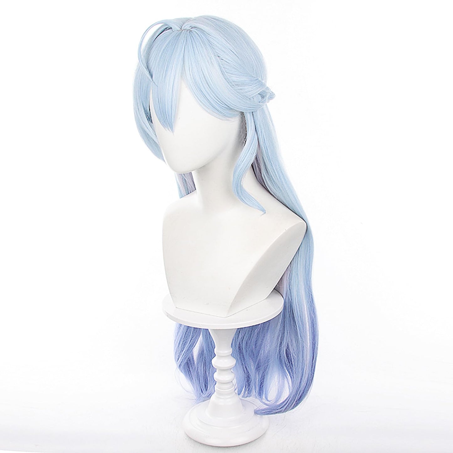 XiongXiongLe Robin Cosplay Wig Honkai Star Rail Robin Long Straight Sky Blue Hair Wigs for Adult Women Cos Anime Game Party Halloween Christmas(Robin)