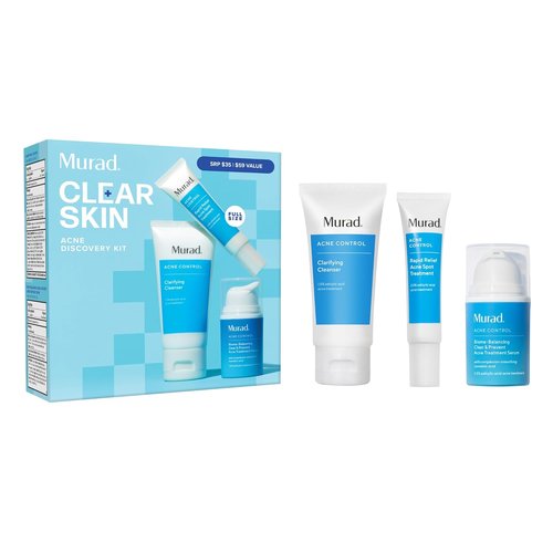 Regine Switzerland Acne Treatment Trial Kit - Salicylic & Mandelic Acid for Clear Skin - Travel Size for Acne-Prone Skin