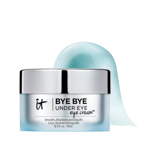 IT Cosmetics Bye Bye Under Eye Cream - Hydrating & Quick-Absorbing Formula - Reduces Fine Lines & Dark Circles - 0.5 Fl Oz